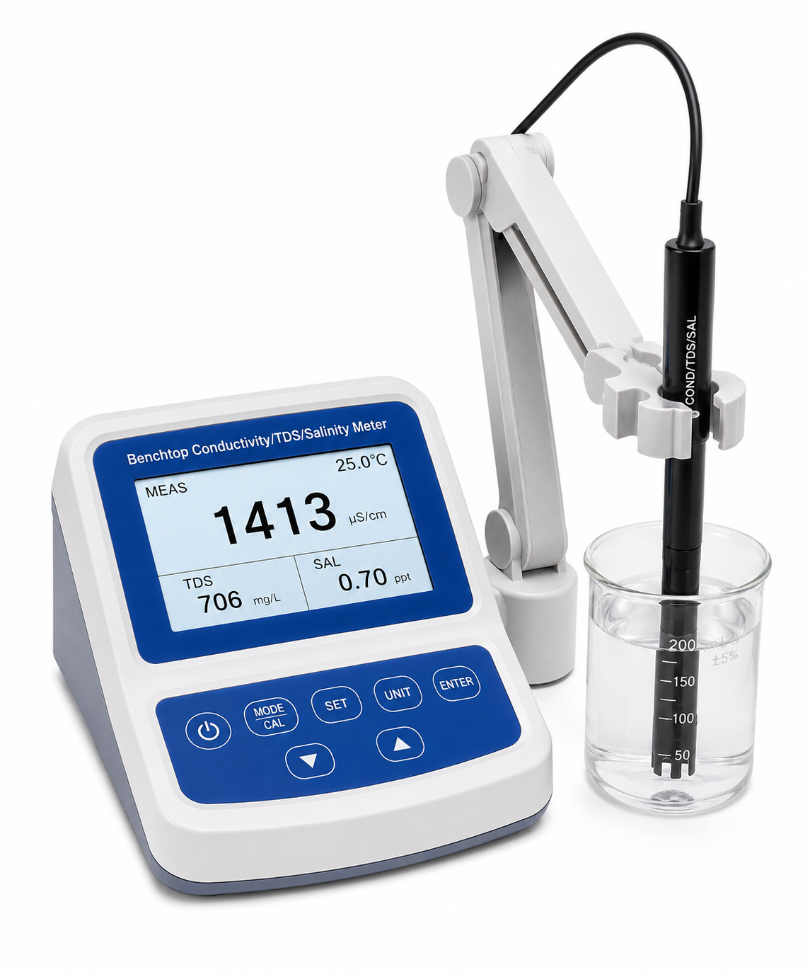 Benchtop Conductivity/TDS/Salinity Meter